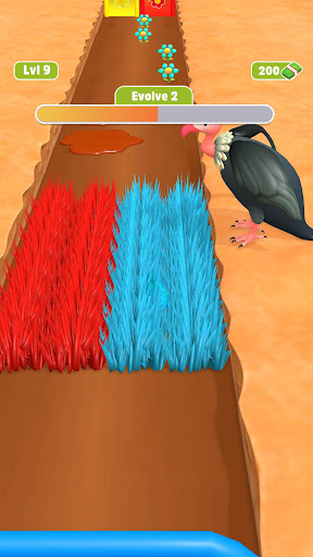 Android application Chameleon Rush! screenshort