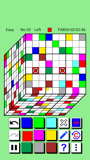 3D Color Place：3D Sudoku Screenshot