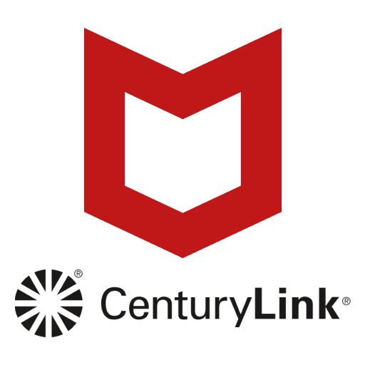 CenturyLink Security by McAfee logo