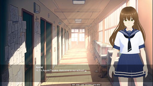 Android application The Five Friends: Visual Novel screenshort