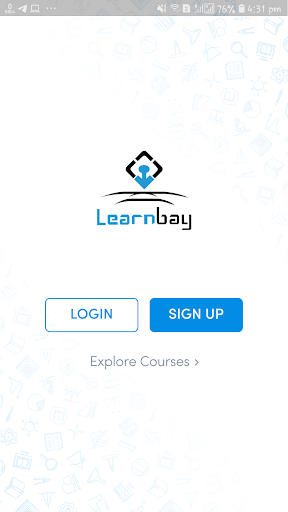 Android application Learnbay screenshort