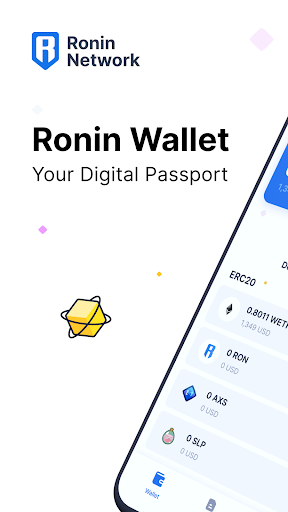 Ronin Wallet screen 0