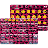 Pink Cheetah Emoji Keyboard icon