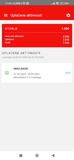 MMA Radnički Niš Screen 3