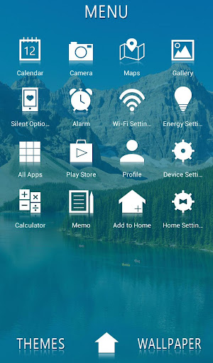 Moraine Lake Theme Screen 2
