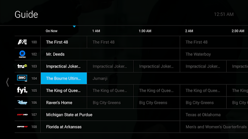 Screenshot of AW TV