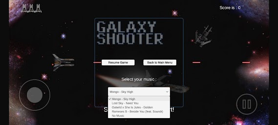 Galaxy Shooter by Rian