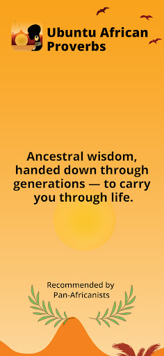 Screenshot of African Proverbs-Wisdom Quotes