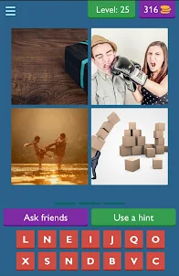 4 Pics 1 Word-English