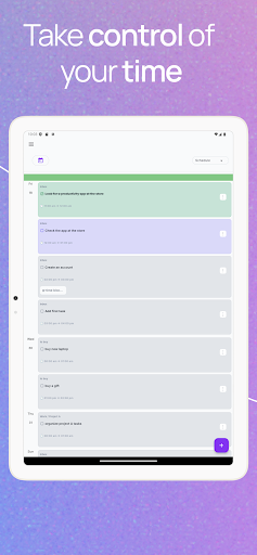 Time blockingTo Do and Calendar