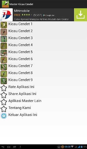 Master Kicau Cendet Screenshot 4 - AppWisp.com