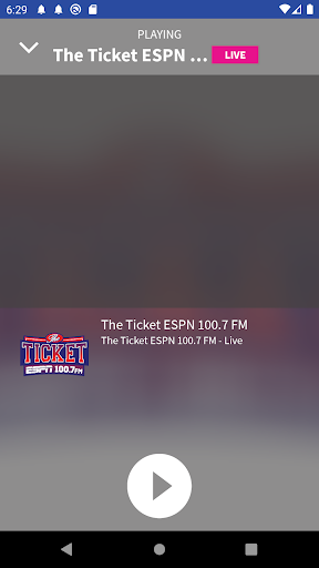 The Ticket ESPN 100.7 FM Screen 2