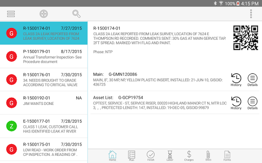 Android application InField Mobile - Crew screenshort