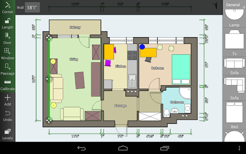 Floor Plan Creator Bildschirmfoto