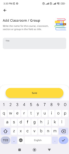 Mark Attendance Screen 2