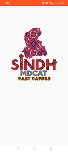 Android application Sindh MDCAT Past Papers screenshort