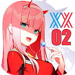 Cover Image of 下载 Darling in the Franxx Stickers for WhatsApp 1.2 APK