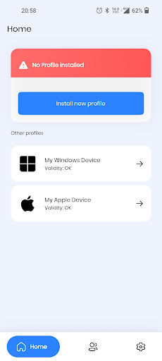 easyroam Screen 2
