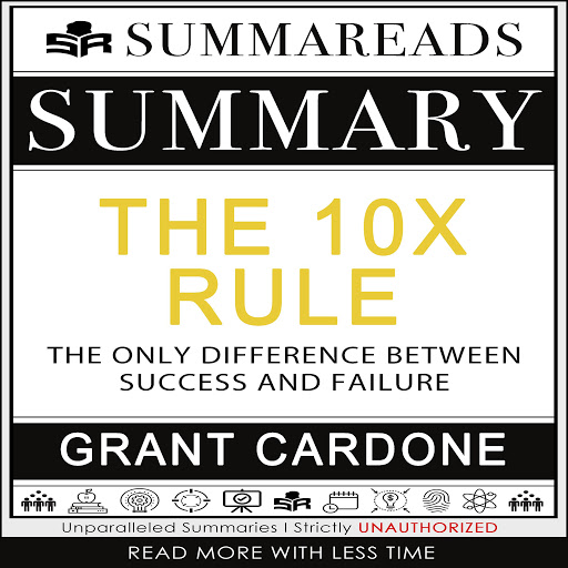 Only difference. The 10x Rule. 10x Rule Cover. Only just разница.