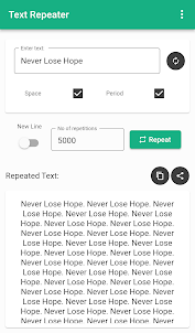 Text Repeater - Repeat Text