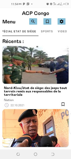 Aperçu de l'application