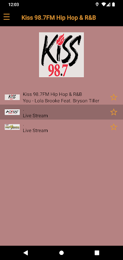Kiss 98.7 Rap, Hip Hop & R&B Screen 3