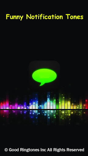 Android application Funny SMS Notification Tones screenshort