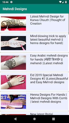 1000+ Mehndi Designs Latest 20 Screenshot 3 - AppWisp.com