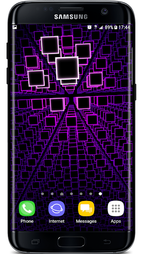 Android application Infinity Parallax Squares 3D L screenshort
