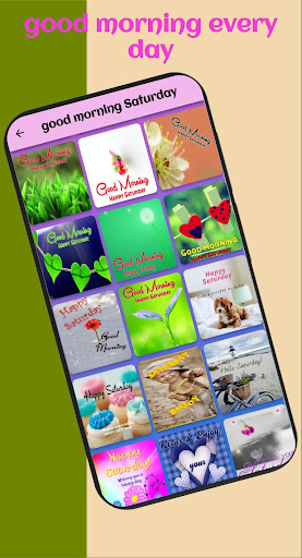 Android application Good morning every day screenshort