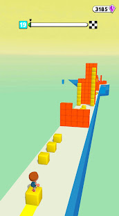 Cube Stack: Pass Over Blocks - Run Surfer