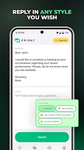 Friday: AI E-mail assistant