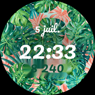 Tropical – Jungle Watch Face screenshot 4