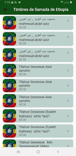 Ethiopian Ringtones Screen 2