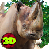 Rhino Survival Simulator 3D icon