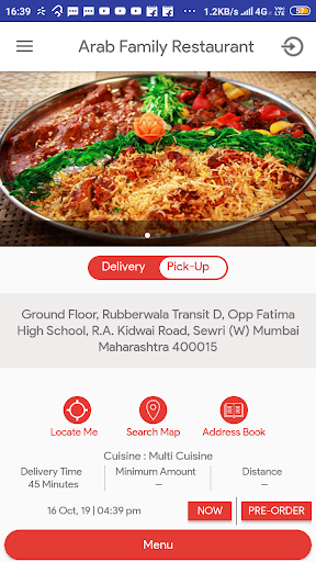 Arab Restaurant Mumbai Screen 2