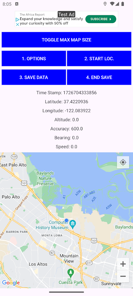 #9. GPS To CSV Map (Android) By: Zachariah K. Rabatah