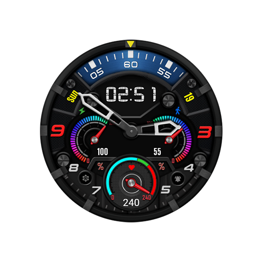 Pars Troya Hybrid Watch Face logo