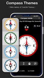 Digital Compass & Weather Map