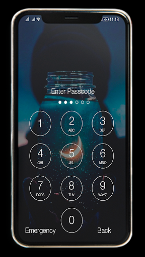 Stars Bottle Night Moon  Lock