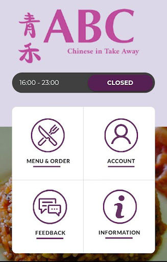 Android application ABC Chinese Takeaway screenshort