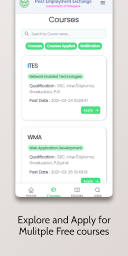 PwD App - Nirmaan Screen 2