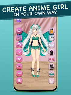 Anime Dress Up for Adults - Screenshot 2