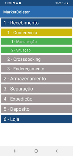 Android application Market Coletor screenshort