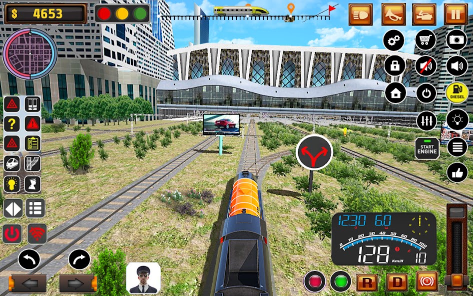 City Train Driver Simulator 14.0 APK + Mod (Unlimited money) untuk android