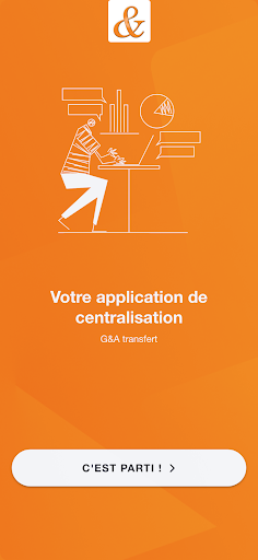 Android application G&A transfert screenshort
