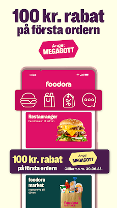 foodora Sverige: matleveransのおすすめ画像1