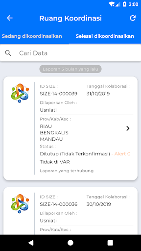 SIZE - Sistem Informasi Zoonos