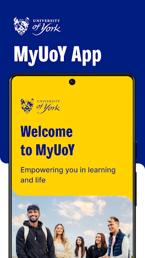 Android application MyUoY screenshort