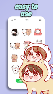 Cute Love WAStickers